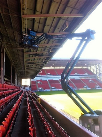 Powered Access: Football Stadium